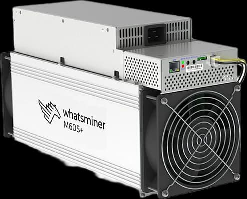WhatsMiner M60S+ - 208TH/s
